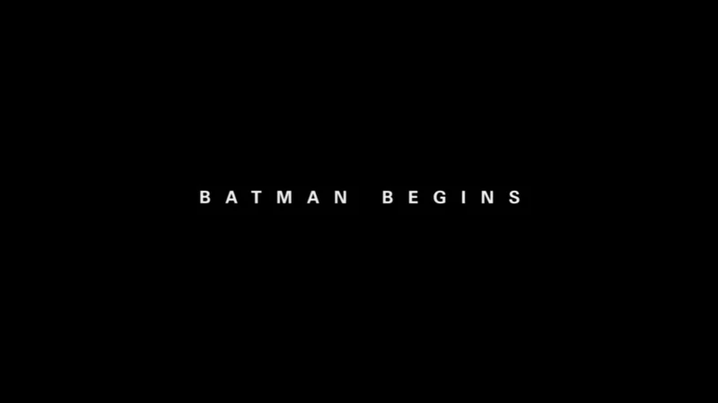 See the title card and find out all there is to know about Batman Begins from 2005.