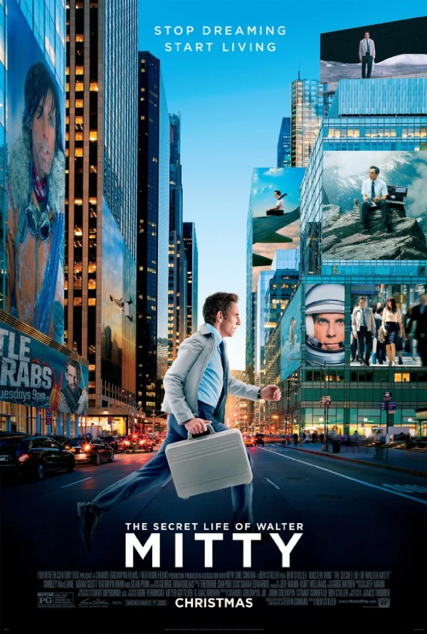 The Secret Life of Walter Mitty Poster